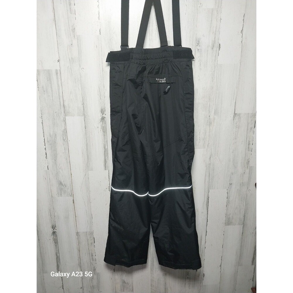 Viking Tempest Tri-zone Waterproof Insulated Winter Bibs Size Medium Black